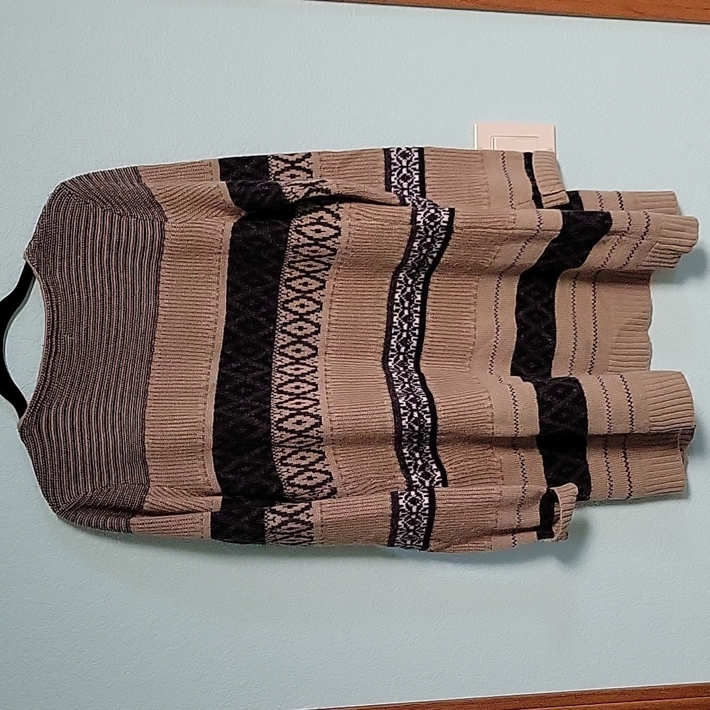 Maurices Multi-Patterned Open-Front Cardigan - Picture 2 of 3